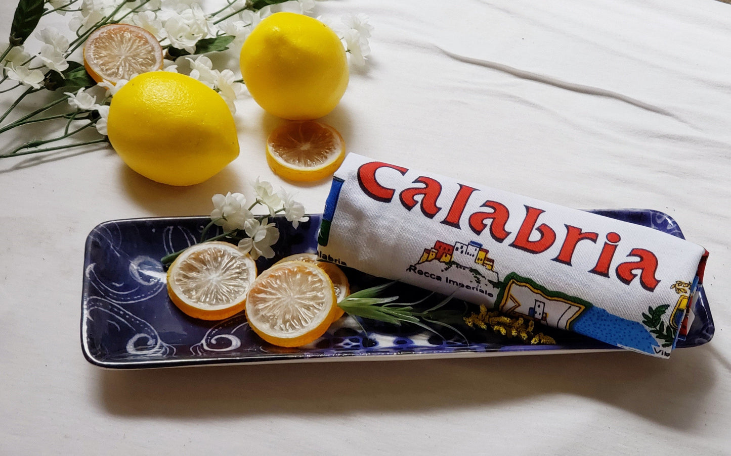 Calabria – Italian Cotton Tea Towel – Made in Italy