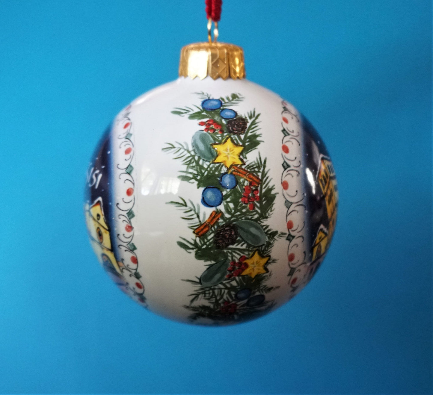 Assisi Citta (City of Assisi) Italian Christmas Ornament Made in Italy