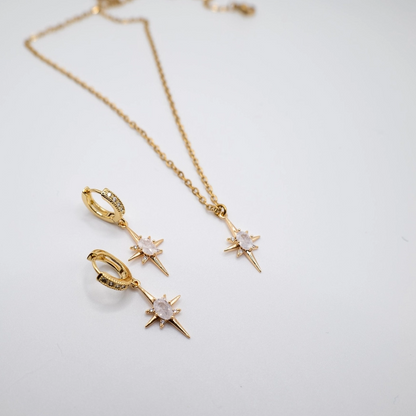 Duestelle Polar Star Necklace - Handmade in Italy