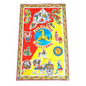 Sicilian Folklore Cotton Tea Towel Made in Italy