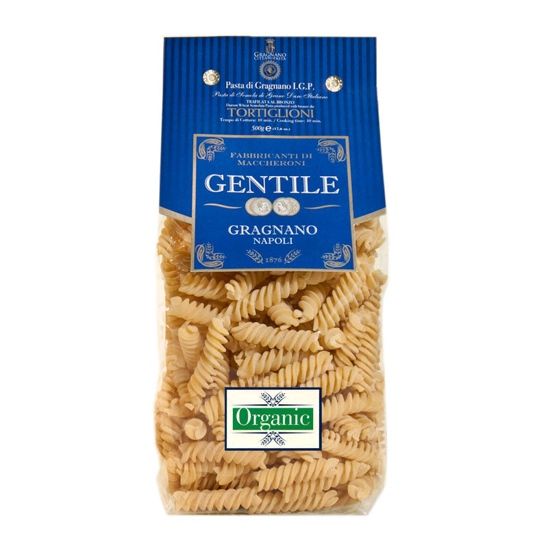 Tortiglioni Pasta by Gentile: Organic, 1.1 lb