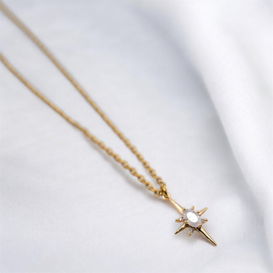 Duestelle Polar Star Necklace - Handmade in Italy