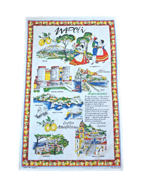 Napoli – Naples – Italian Cotton Tea Towel – Made in Italy