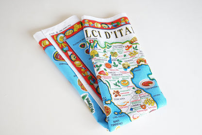 Dolci d’Italia – Italian Sweets – Italian Cotton Tea Towel – Made in Italy