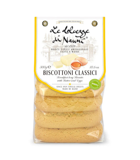 Biscottoni Classici - Classic Biscotti Made in Italy - Flavored Italian Cookies