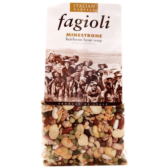 Minestrone Heirloom Bean Soup Mix with Farro by Riso Carena