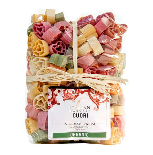 Cuori Heart Shaped Organic Pasta by Marella