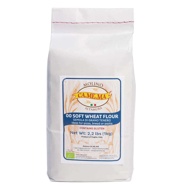 Soft Wheat "00" Flour of Altamura by Molino Camema Italian Tipo 00 Pasta, Bread and Pizza Flour