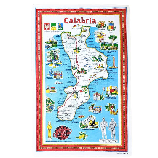 Calabria – Italian Cotton Tea Towel – Made in Italy