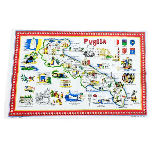 Puglia – Italian Cotton Tea Towel – Made in Italy