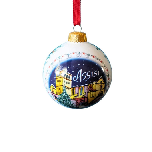 Assisi Citta (City of Assisi) Italian Christmas Ornament Made in Italy